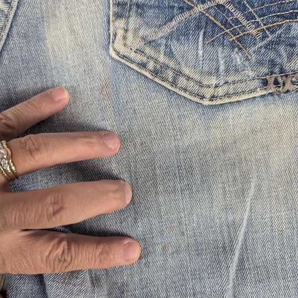 BKE Size 28 Faded Vibe Bermuda Jean Shorts - Picture 6 of 11